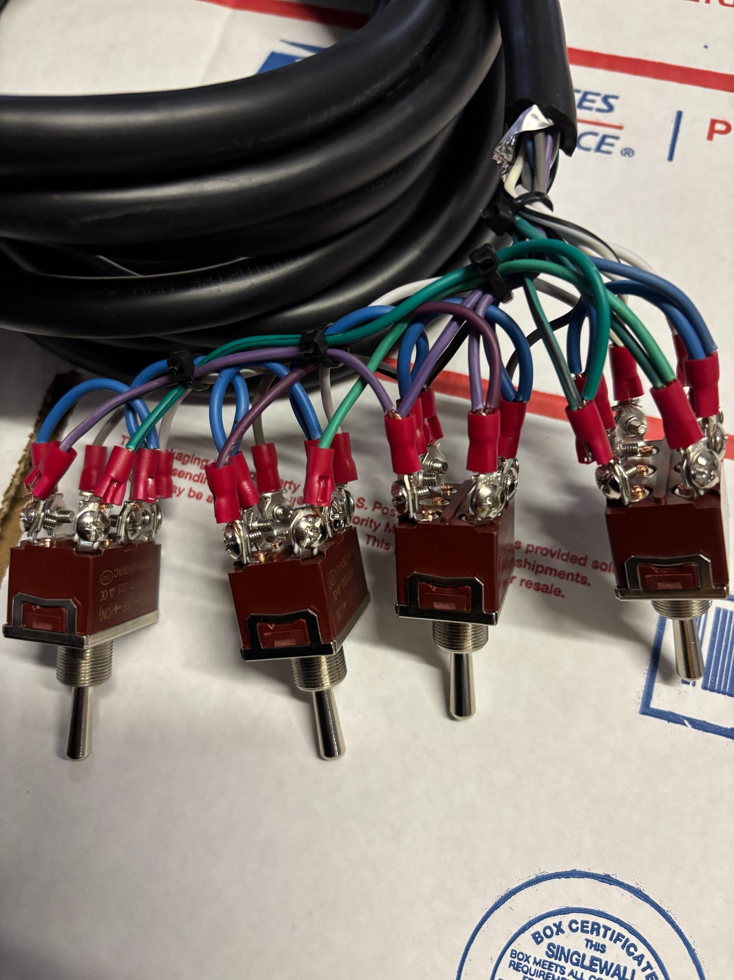 FBSS Pre Wired Switches and Cord