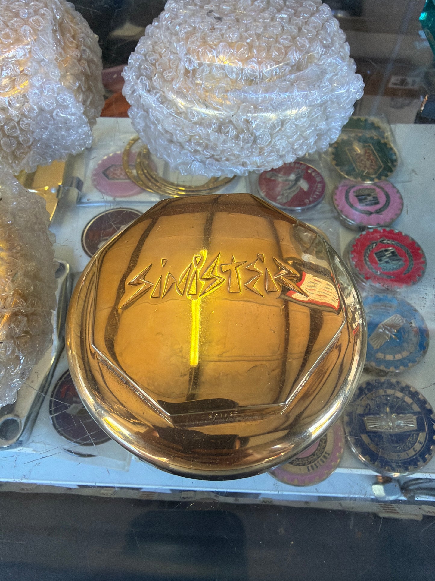 Sinister Gold plated Octagon Knock off