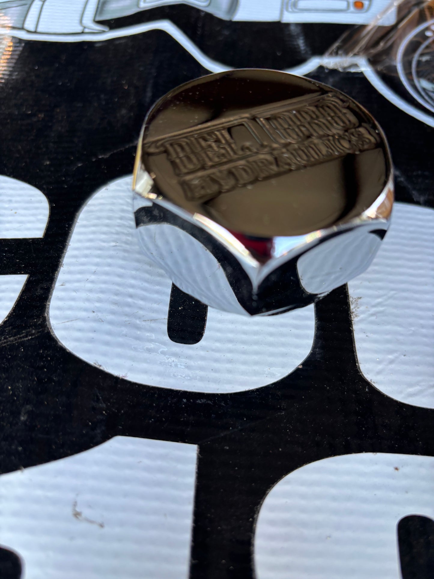 1/2” chrome USA block center port