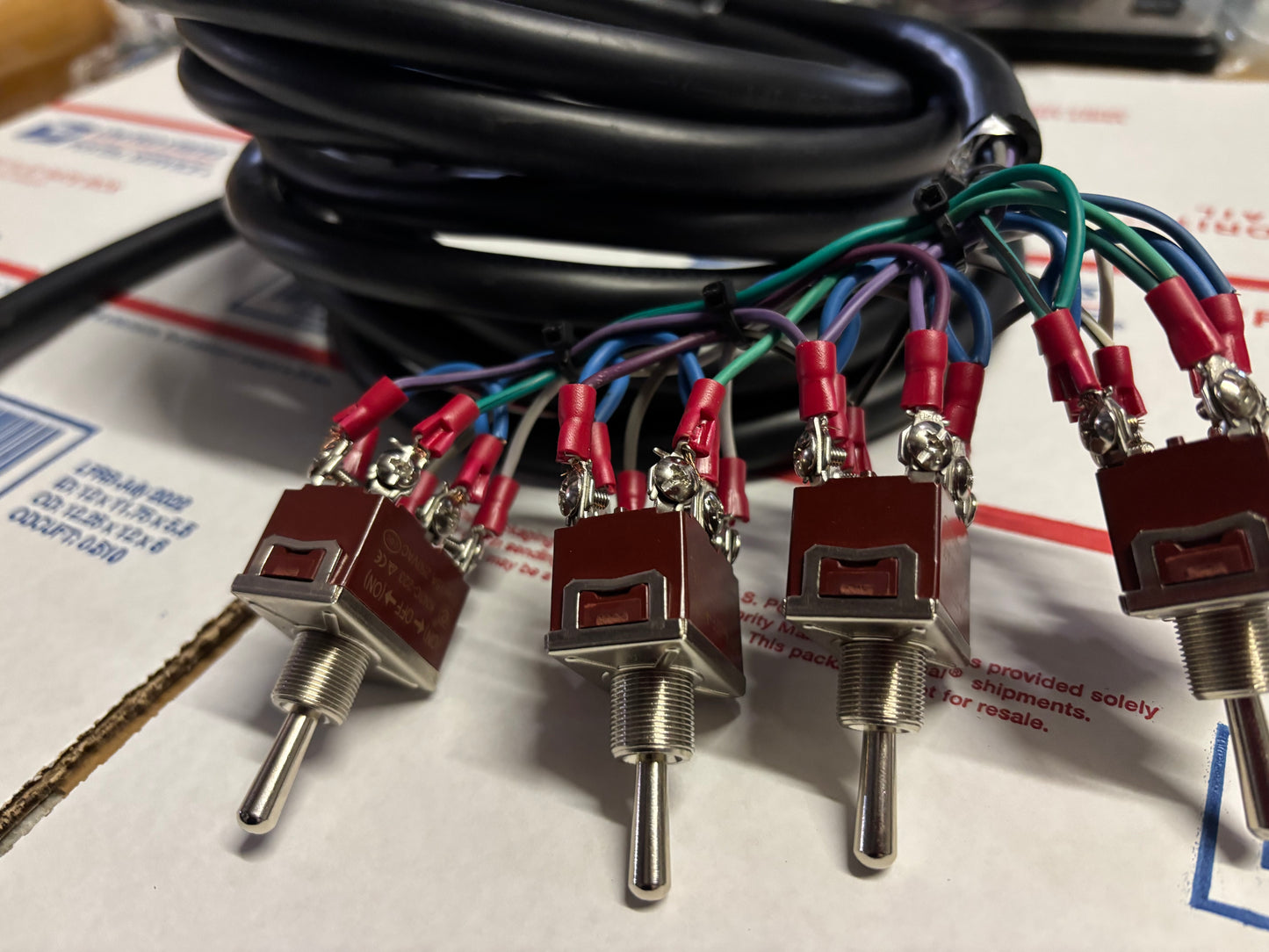 FBSS Pre Wired Switches and Cord