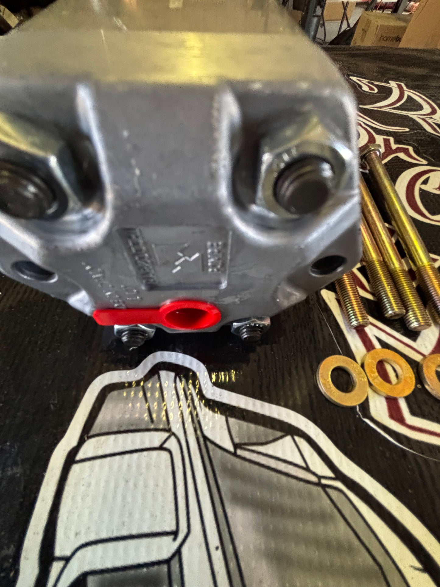 #13 Marz gear with bolts