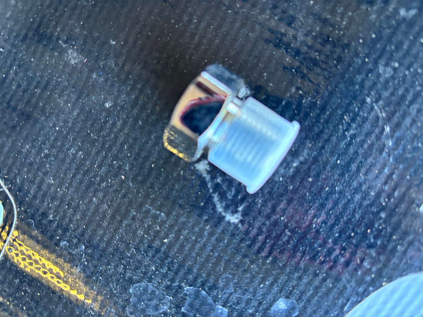 3/8 chrome hex plug tank plug