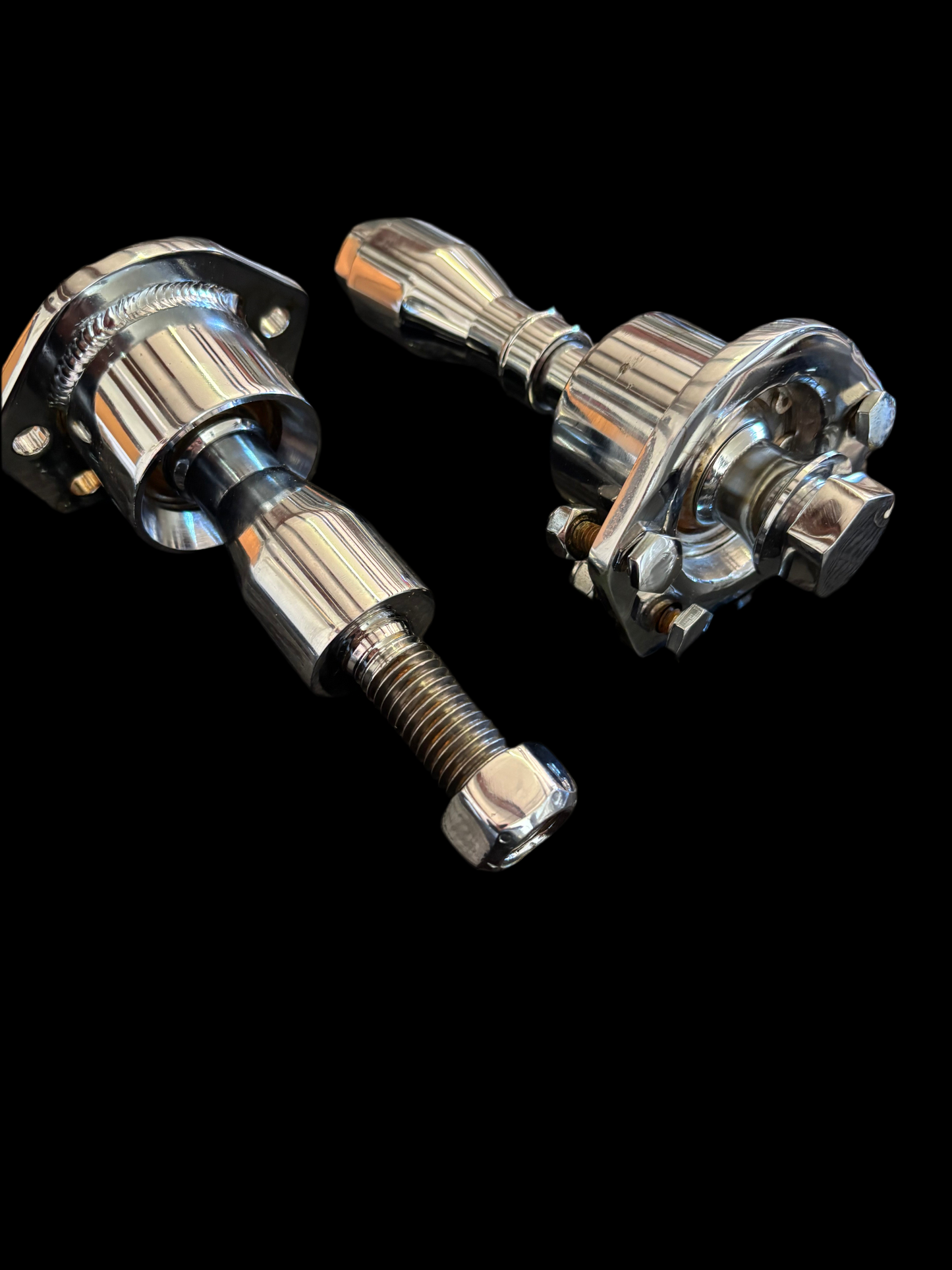 Chrome extended ball joint 4 hole