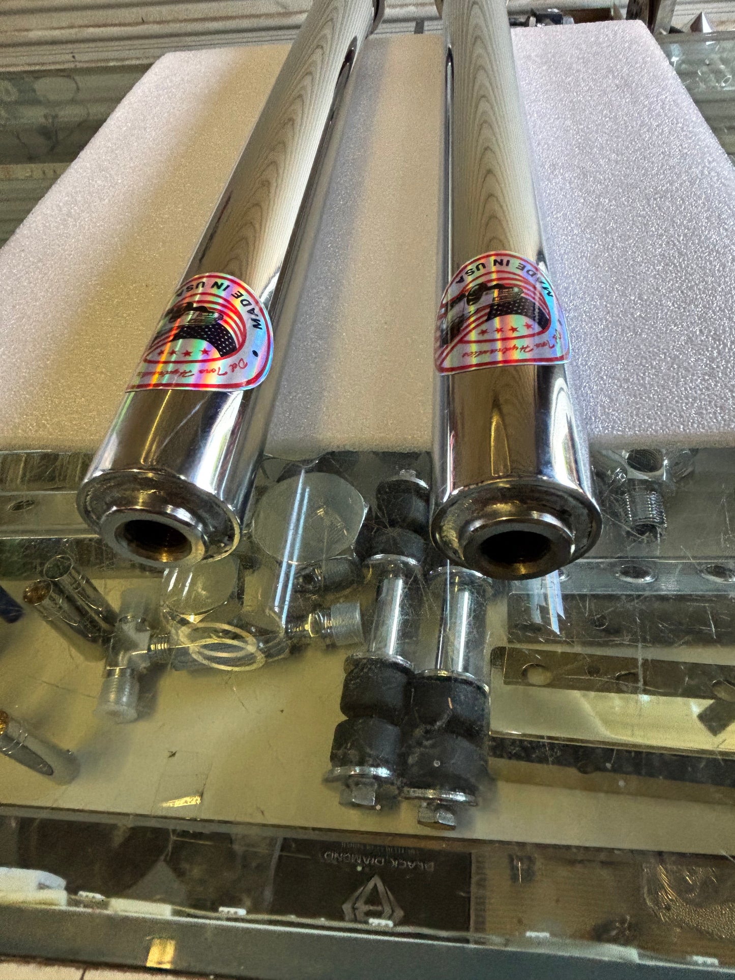 16” USA Chrome Cylinders