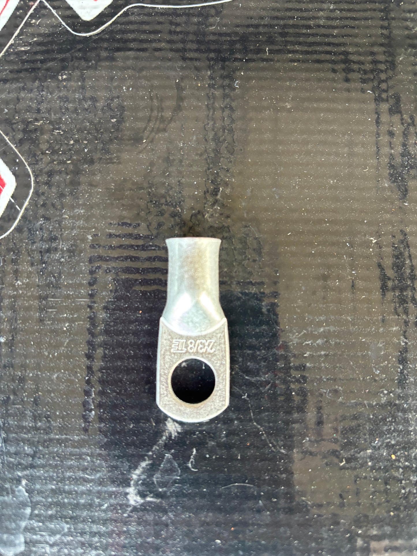 #2 awg cable end
