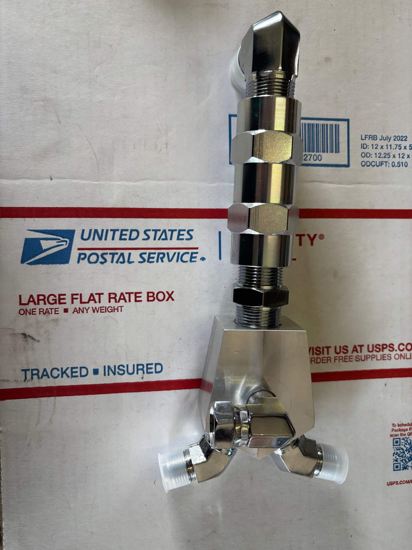 3/4” Stucchi Y Block Pressure Kit