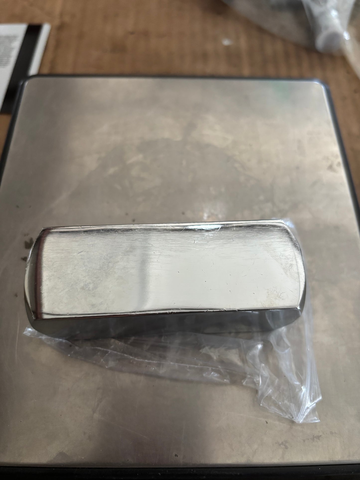 3/4 chrome square checkvalve