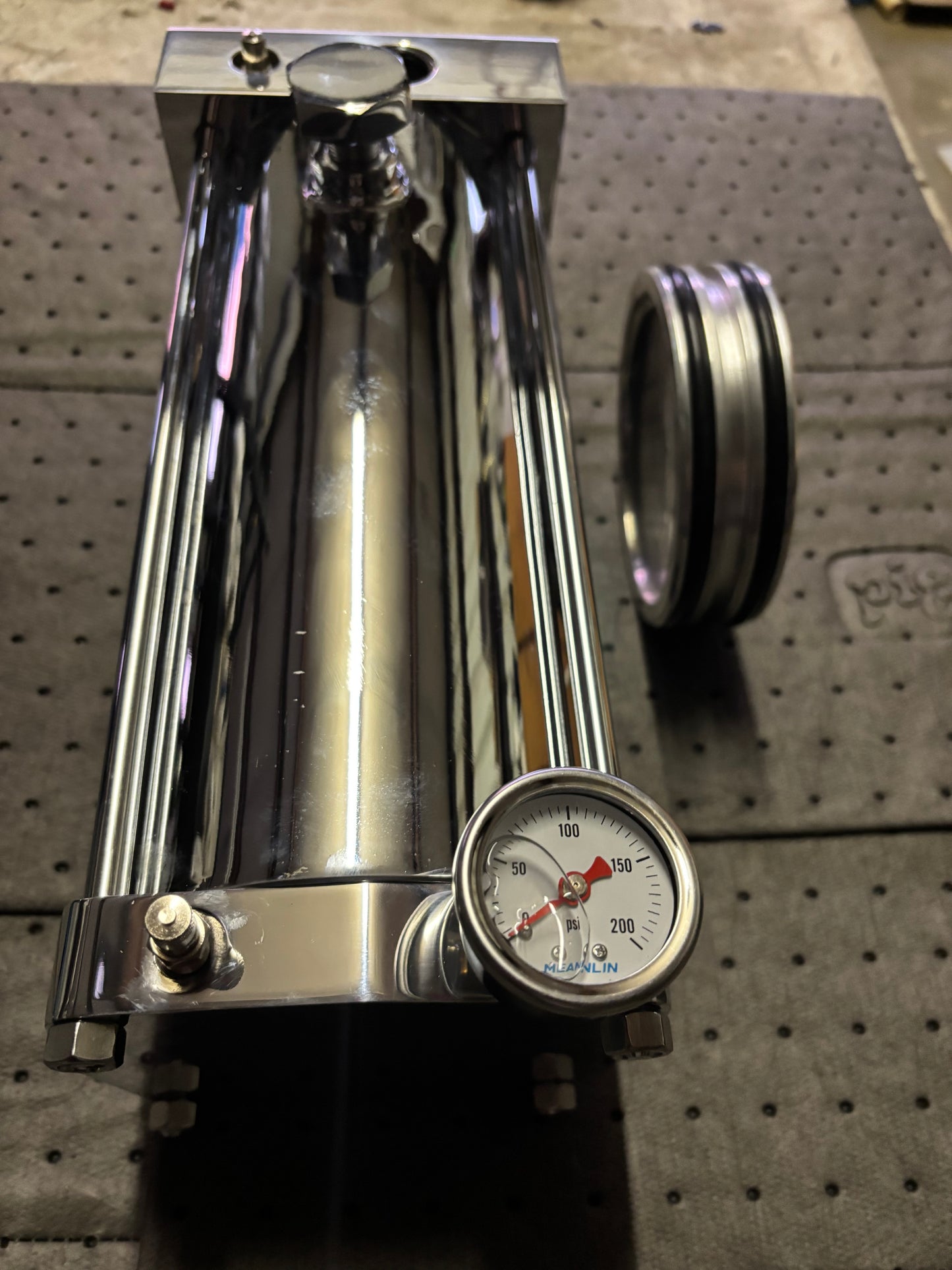Chrome Piston Block Kit