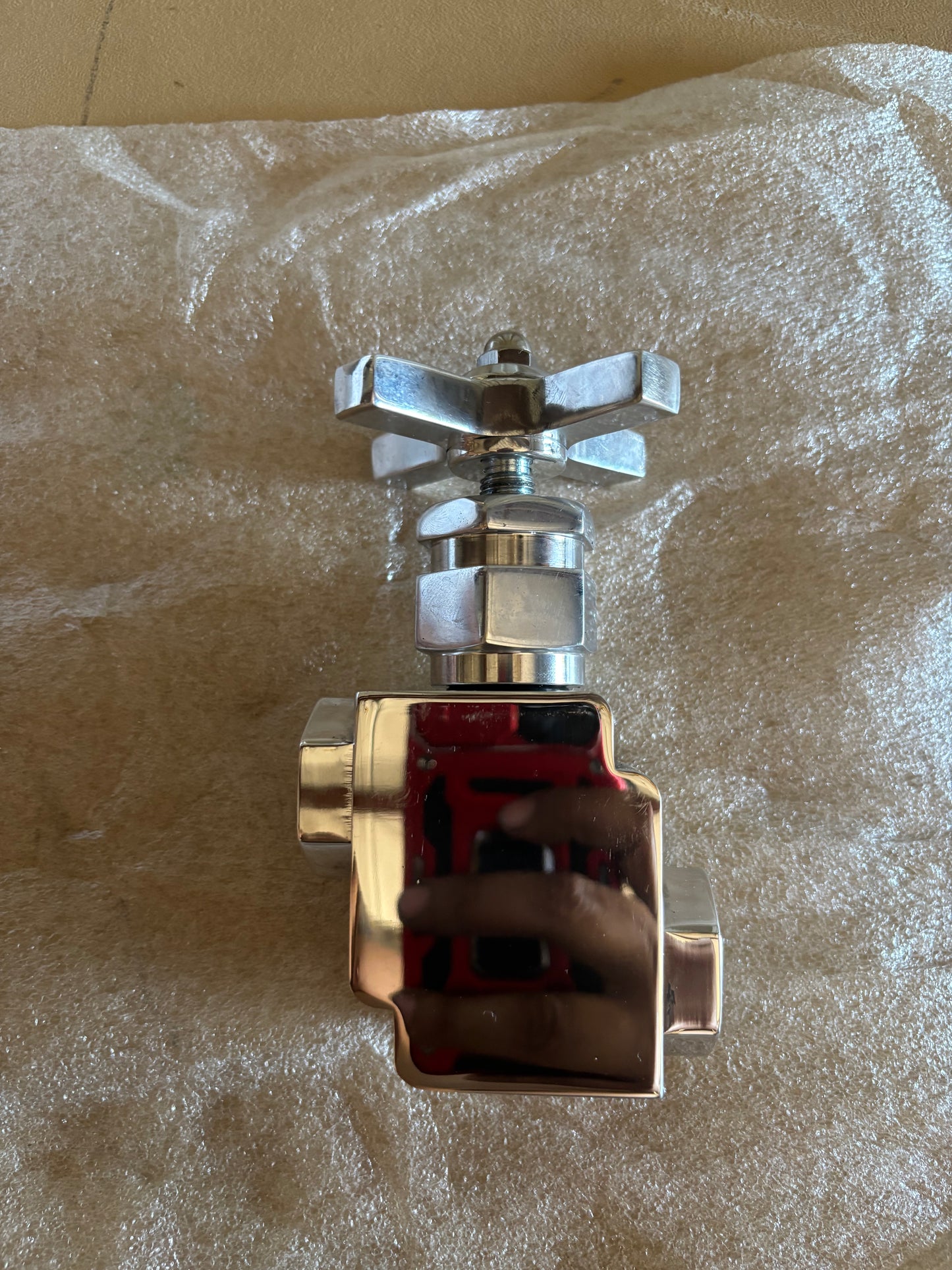 1/2” npt polished zigzag slowdown