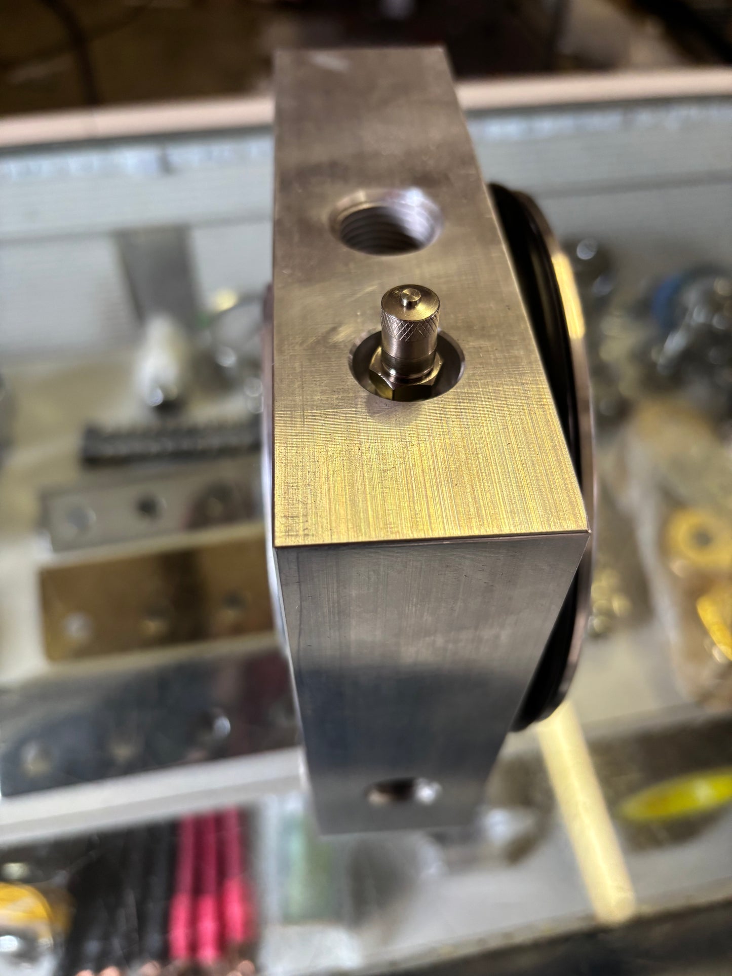 1/2 fat block with air