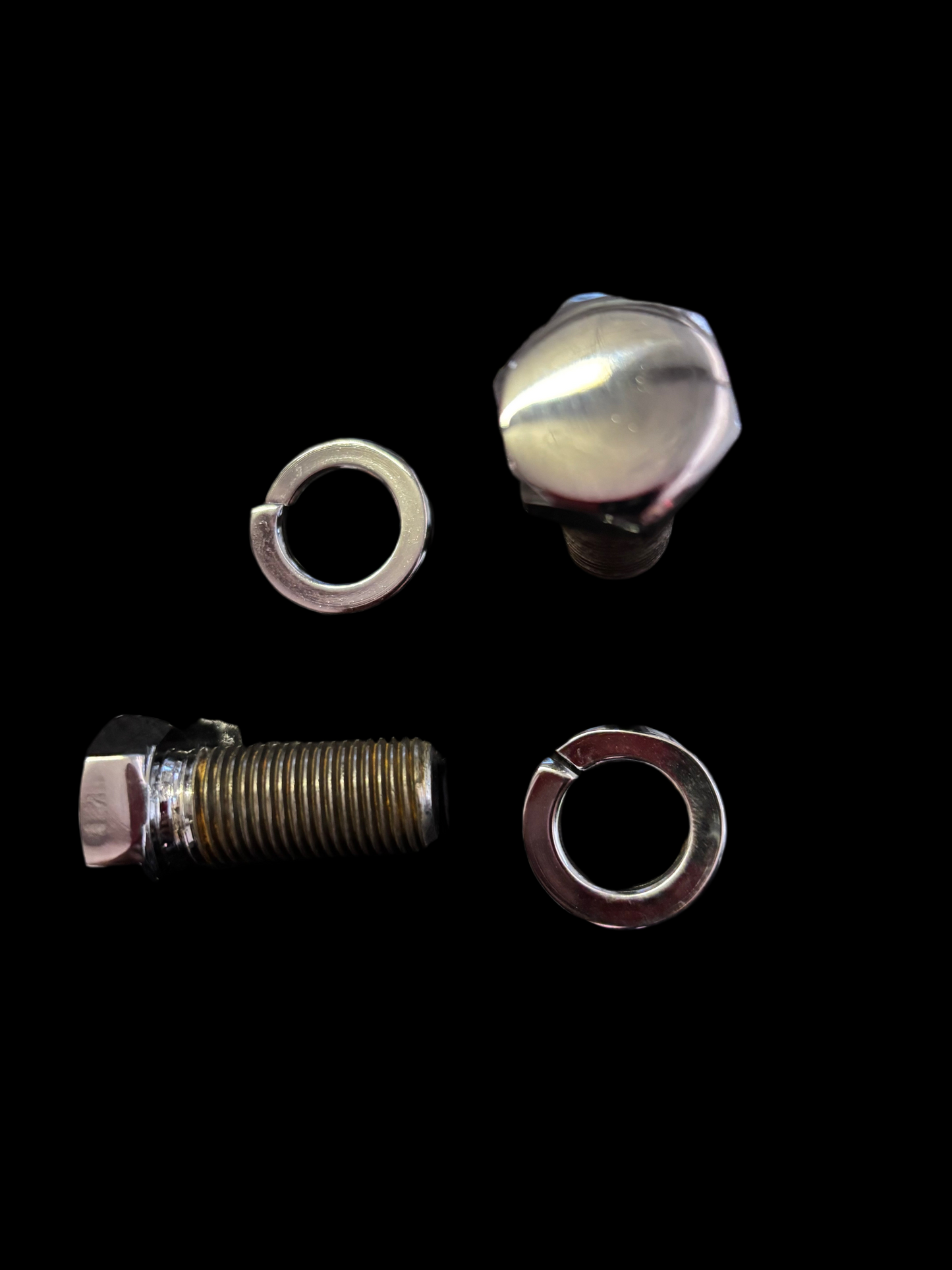 Chrome grade 8 cylinders cup bolts