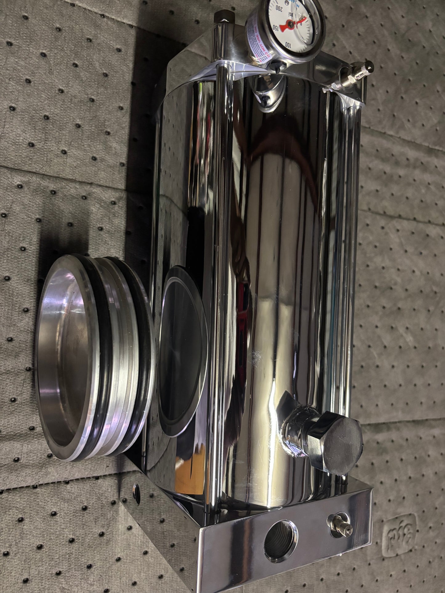Chrome Piston Block Kit