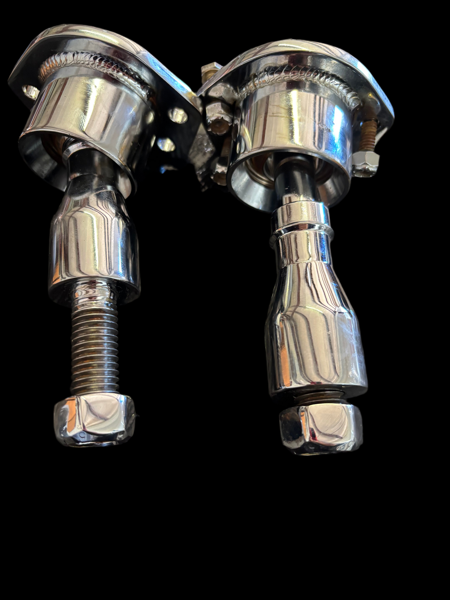 Chrome extended ball joint 4 hole