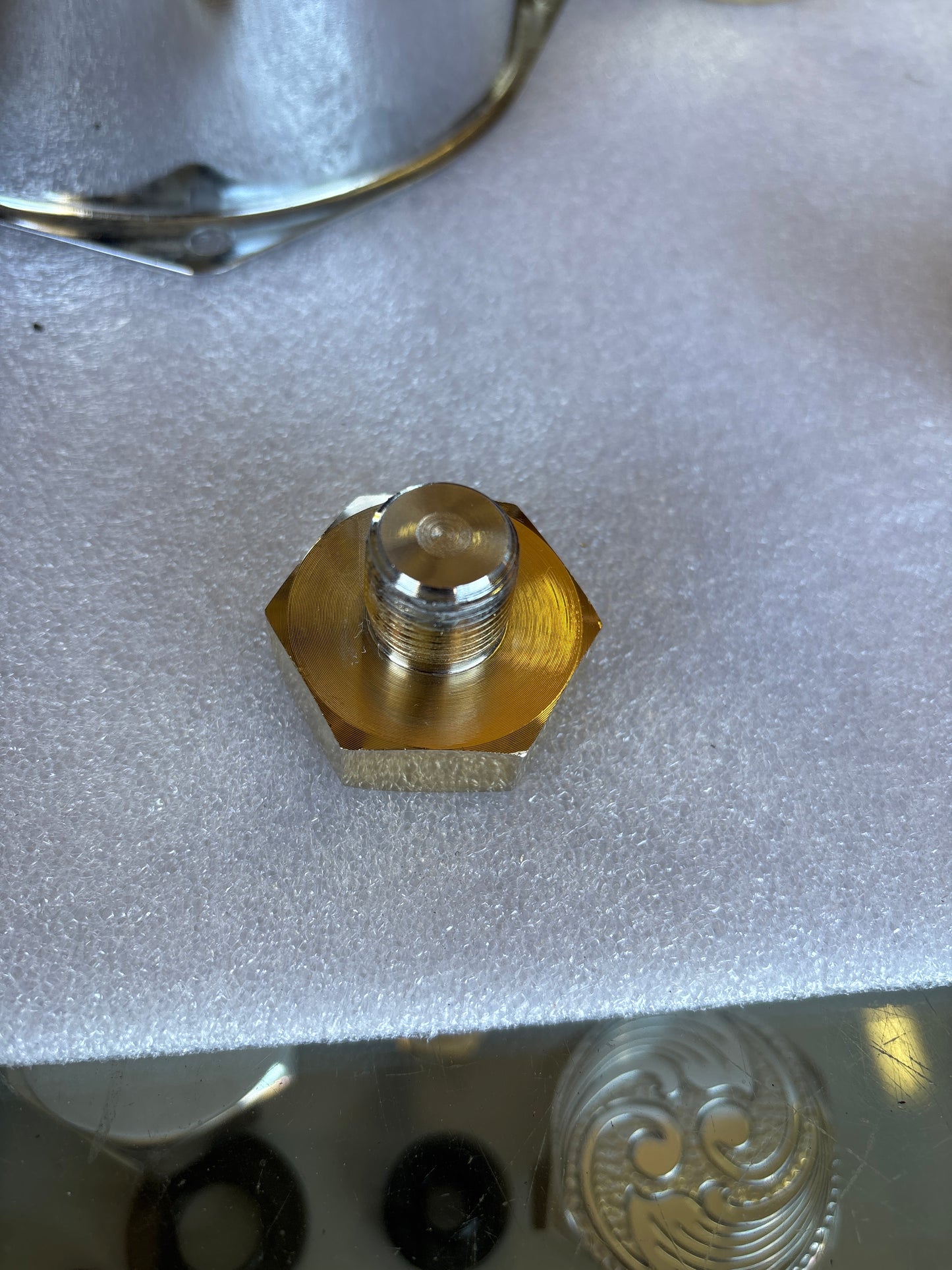 Large Hex lowrider Tank Plug