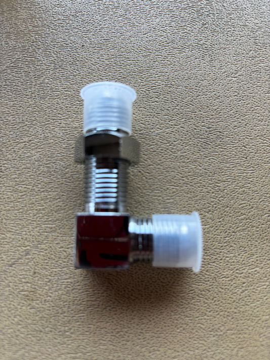 6x6 chrome bulkhead 90 3/8