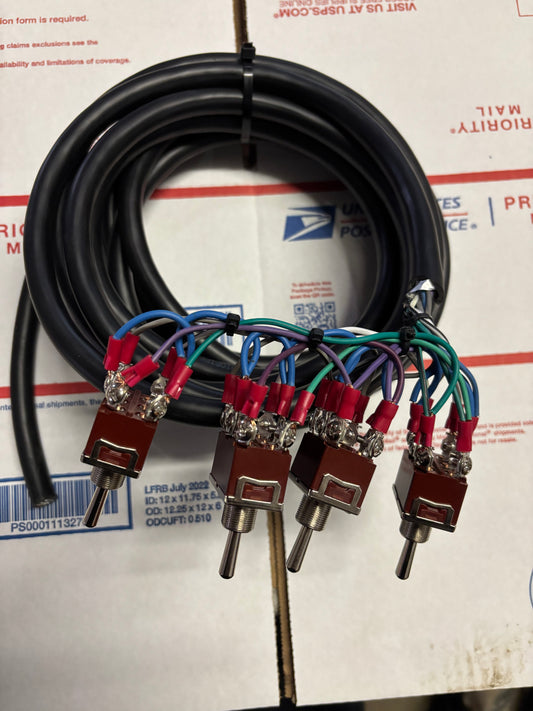 FBSS Pre Wired Switches and Cord