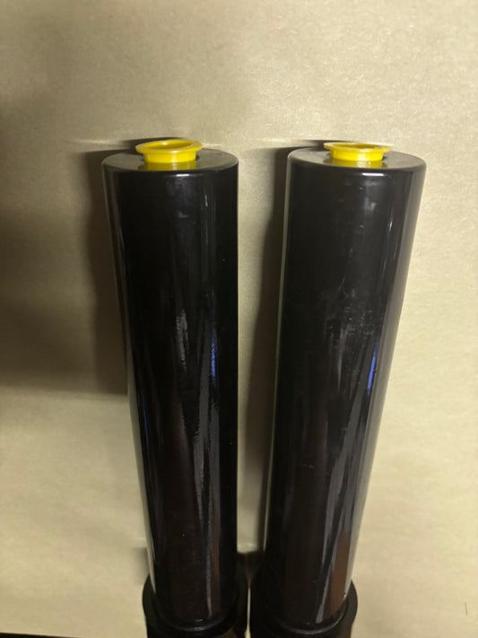 10” fat street black cylinders