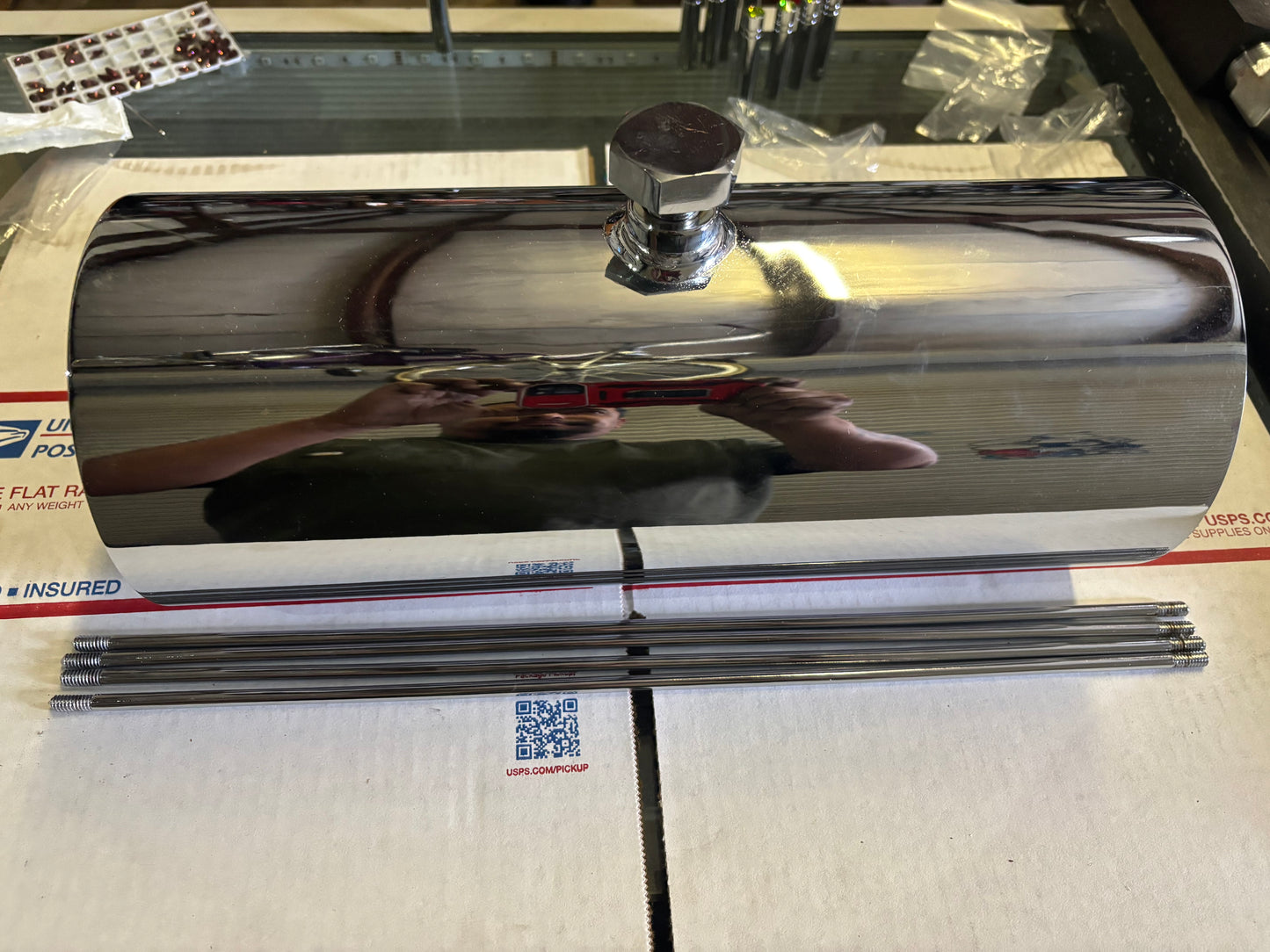 Chrome steel whammy tank