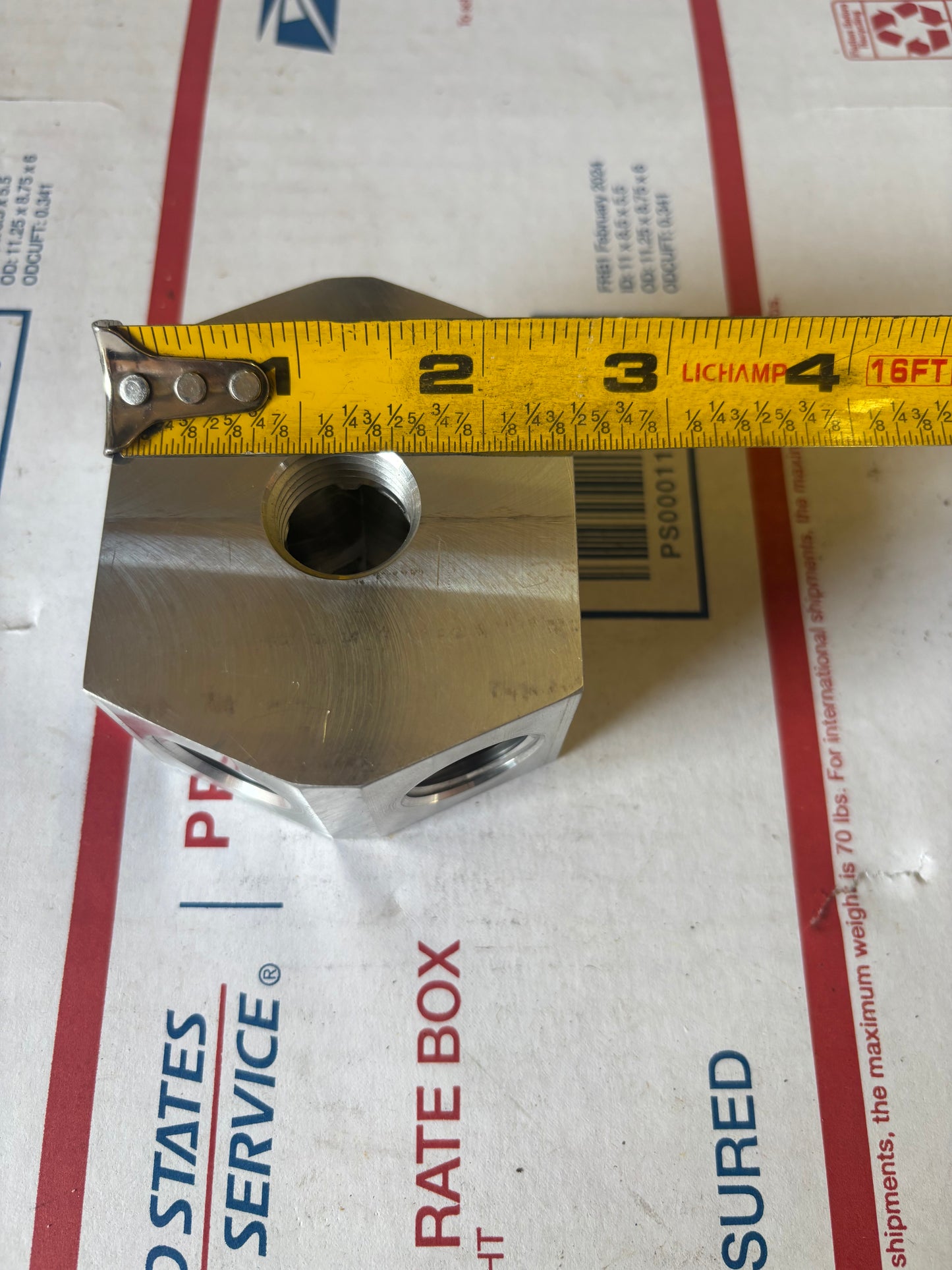 1/2” X Block Aluminum
