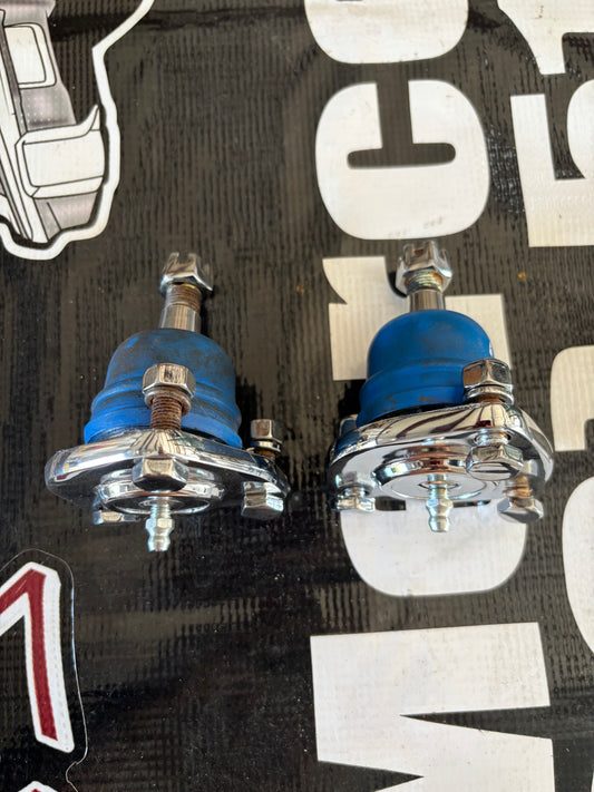 Chrome 3 hole impala unbreakable upper ball joints
