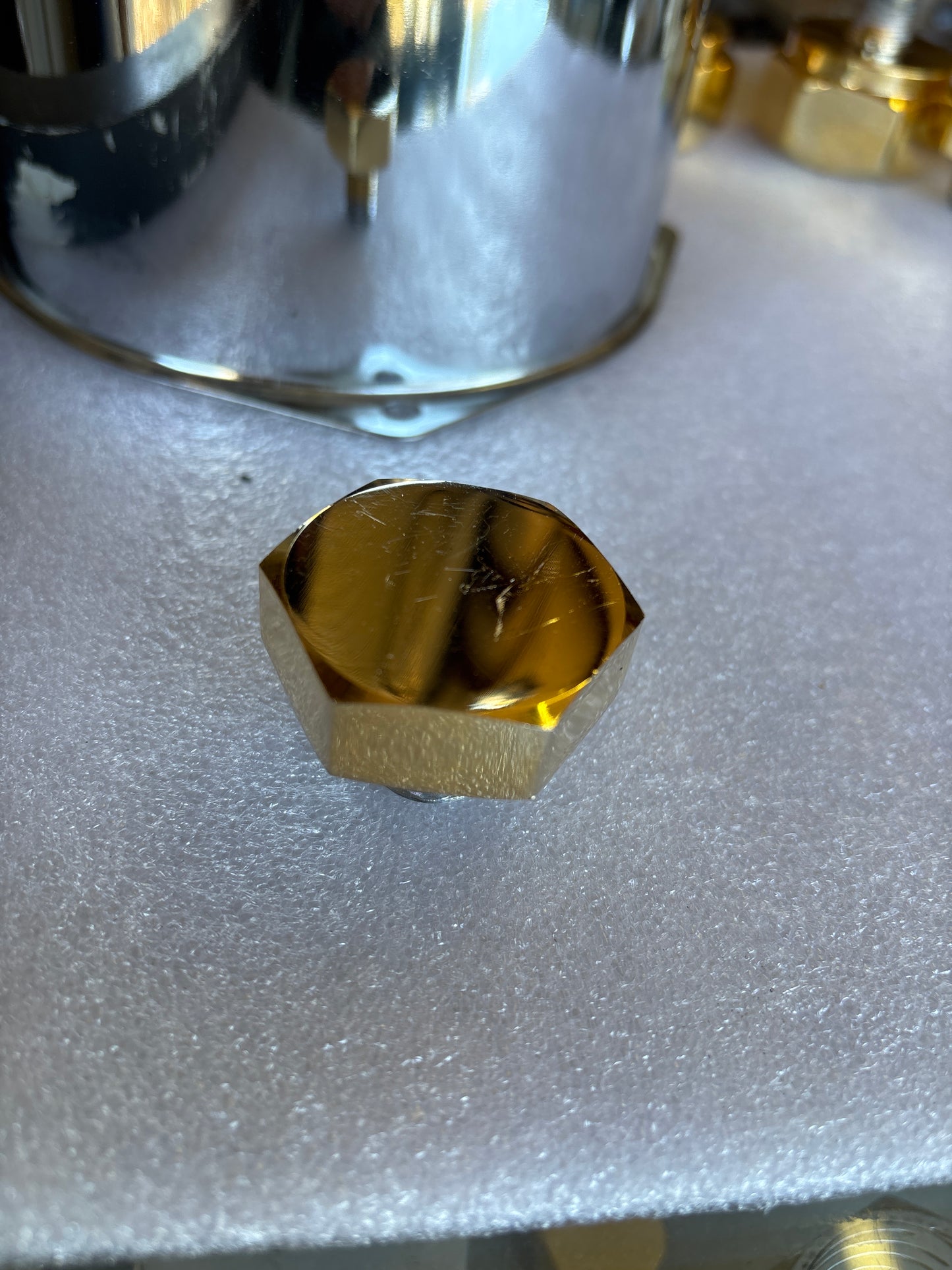 Large Hex lowrider Tank Plug