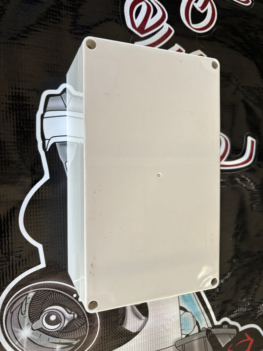Blank switch box white