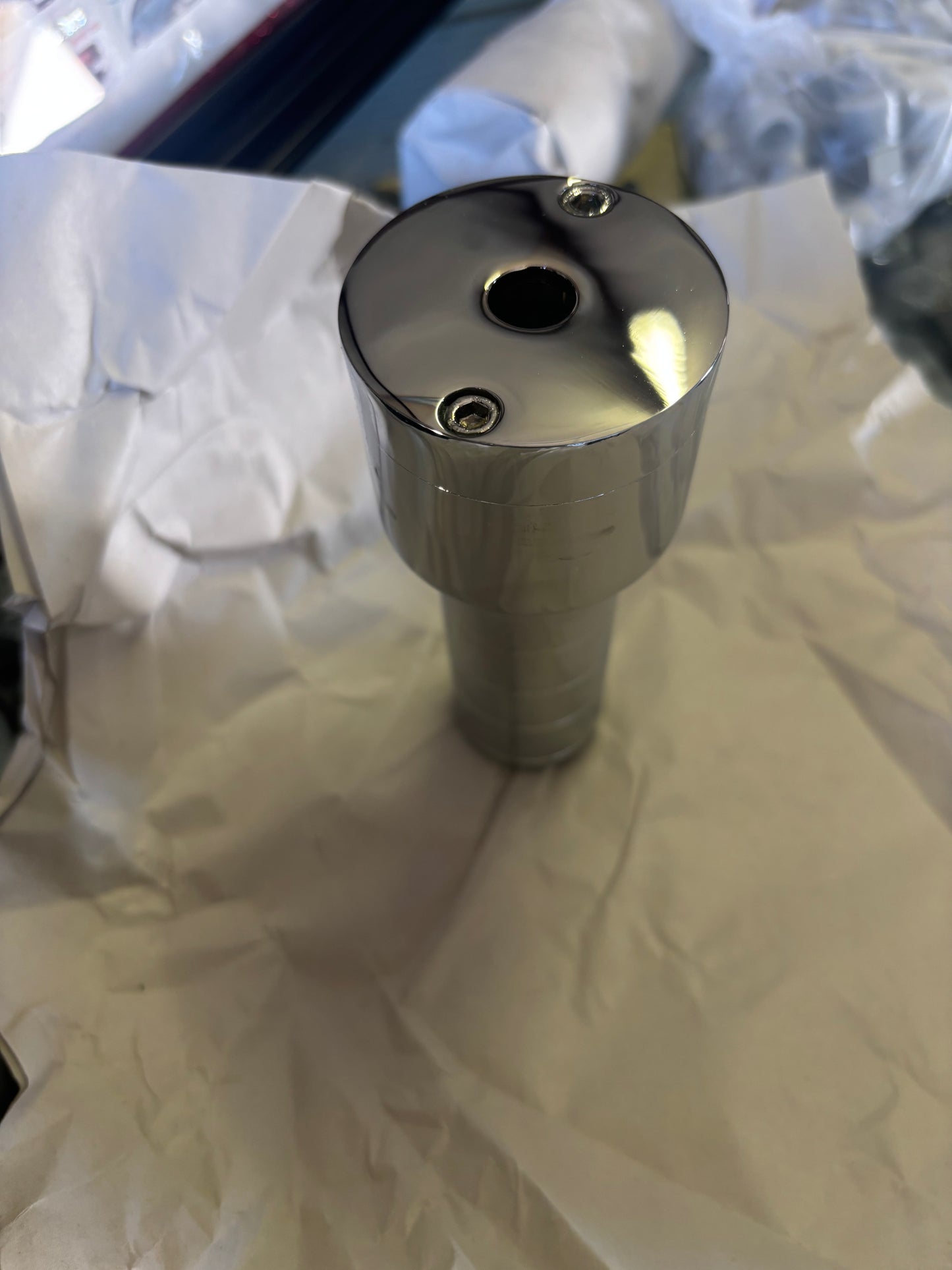 Chrome billet switch handle