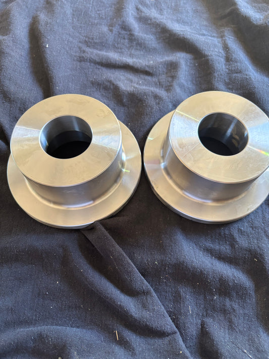 Deep reverse cups fat cylinder
