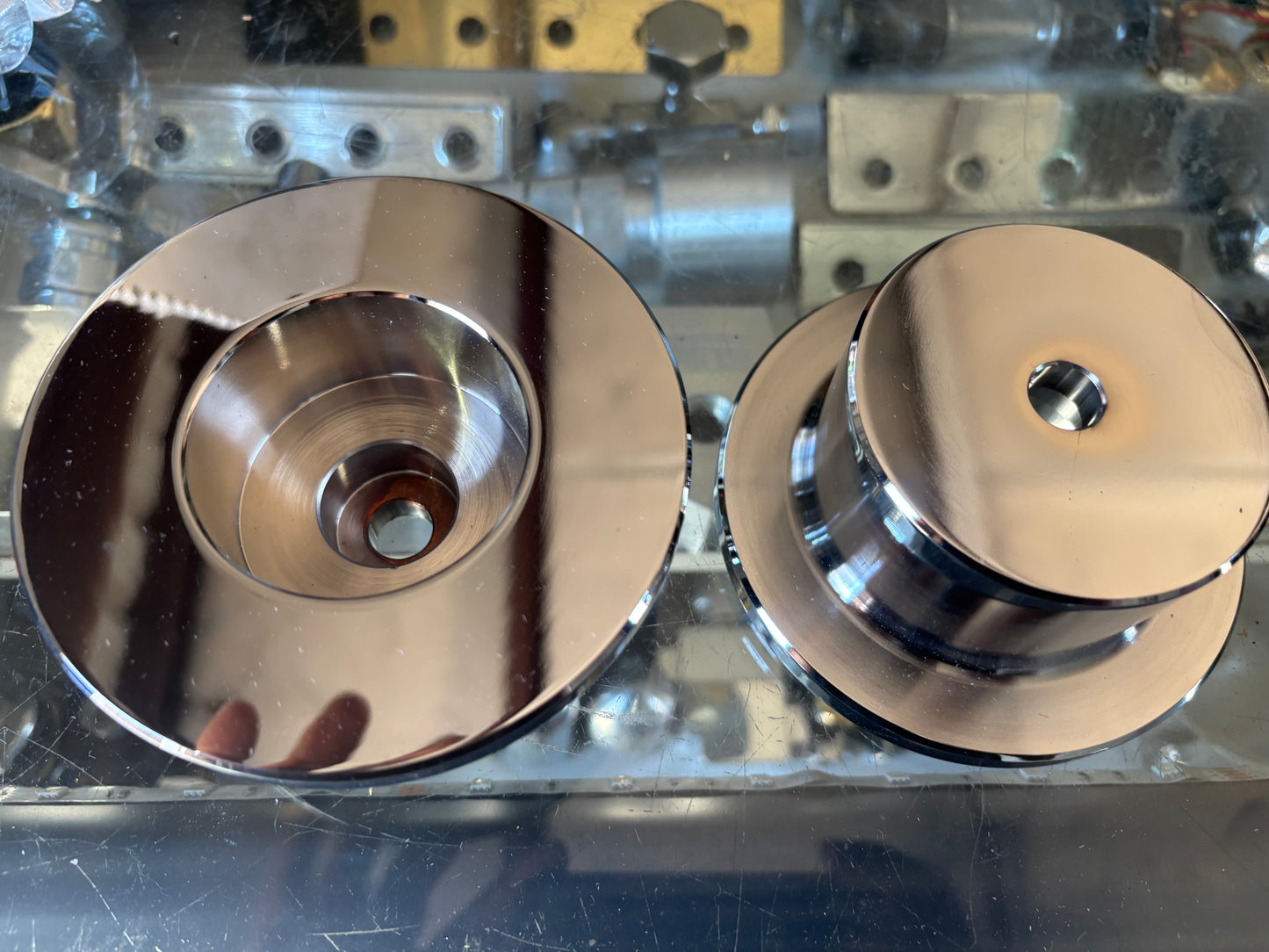 Bomb deep cups chrome
