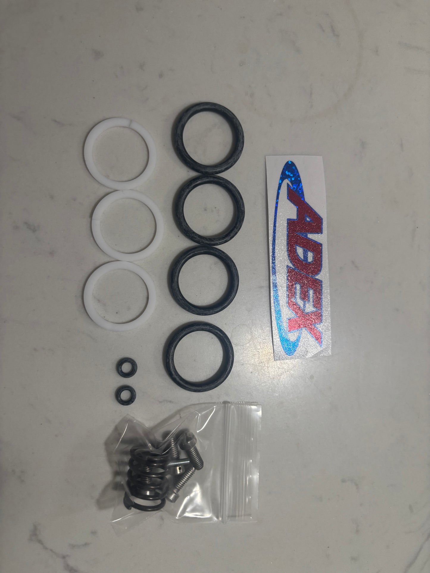 Original Adex square dump rebuild kit