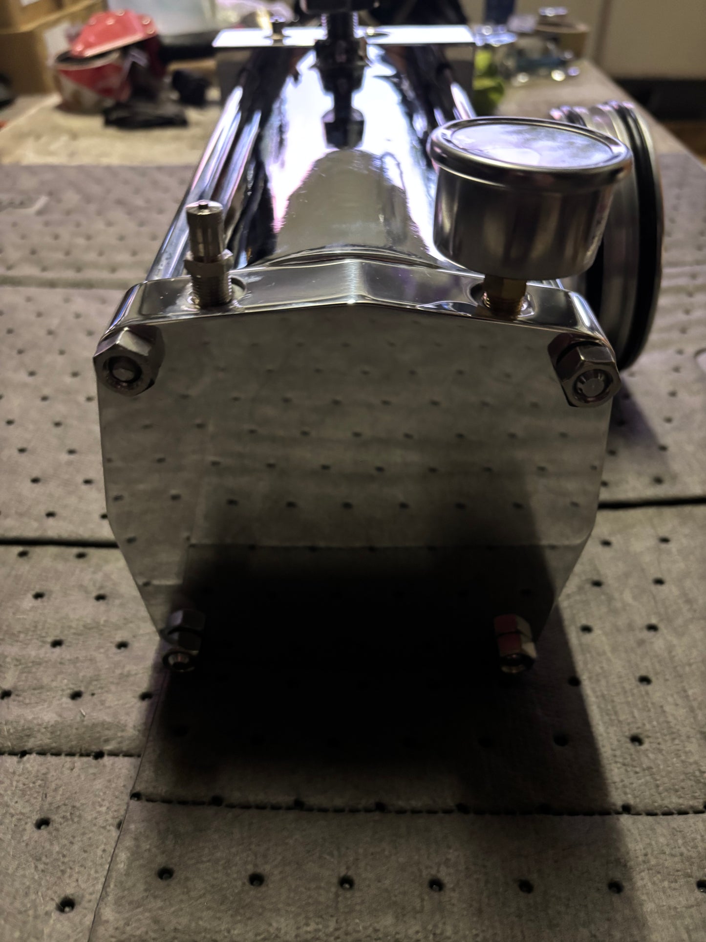Chrome Piston Block Kit