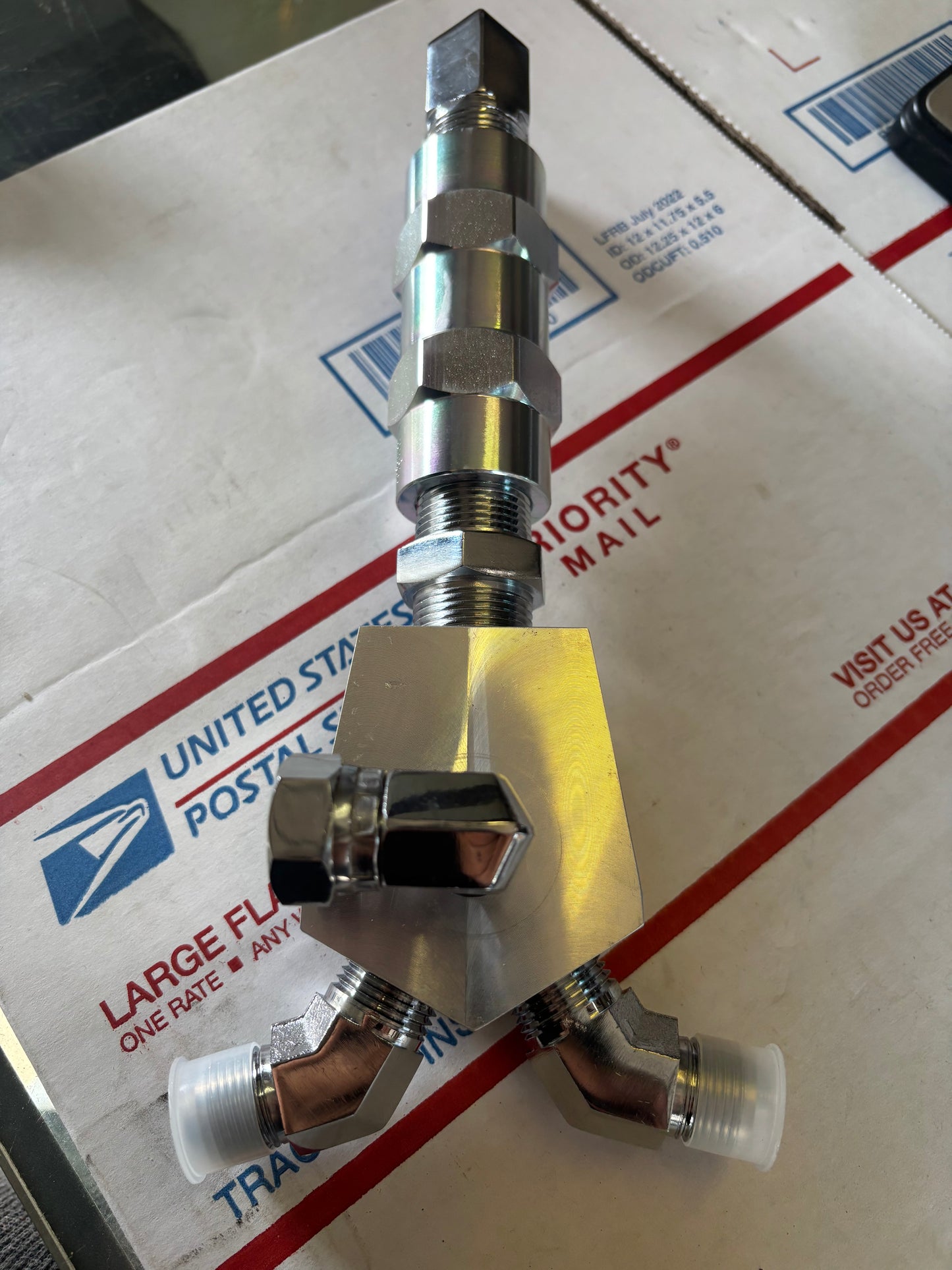 3/4” Stucchi Y Block Pressure Kit