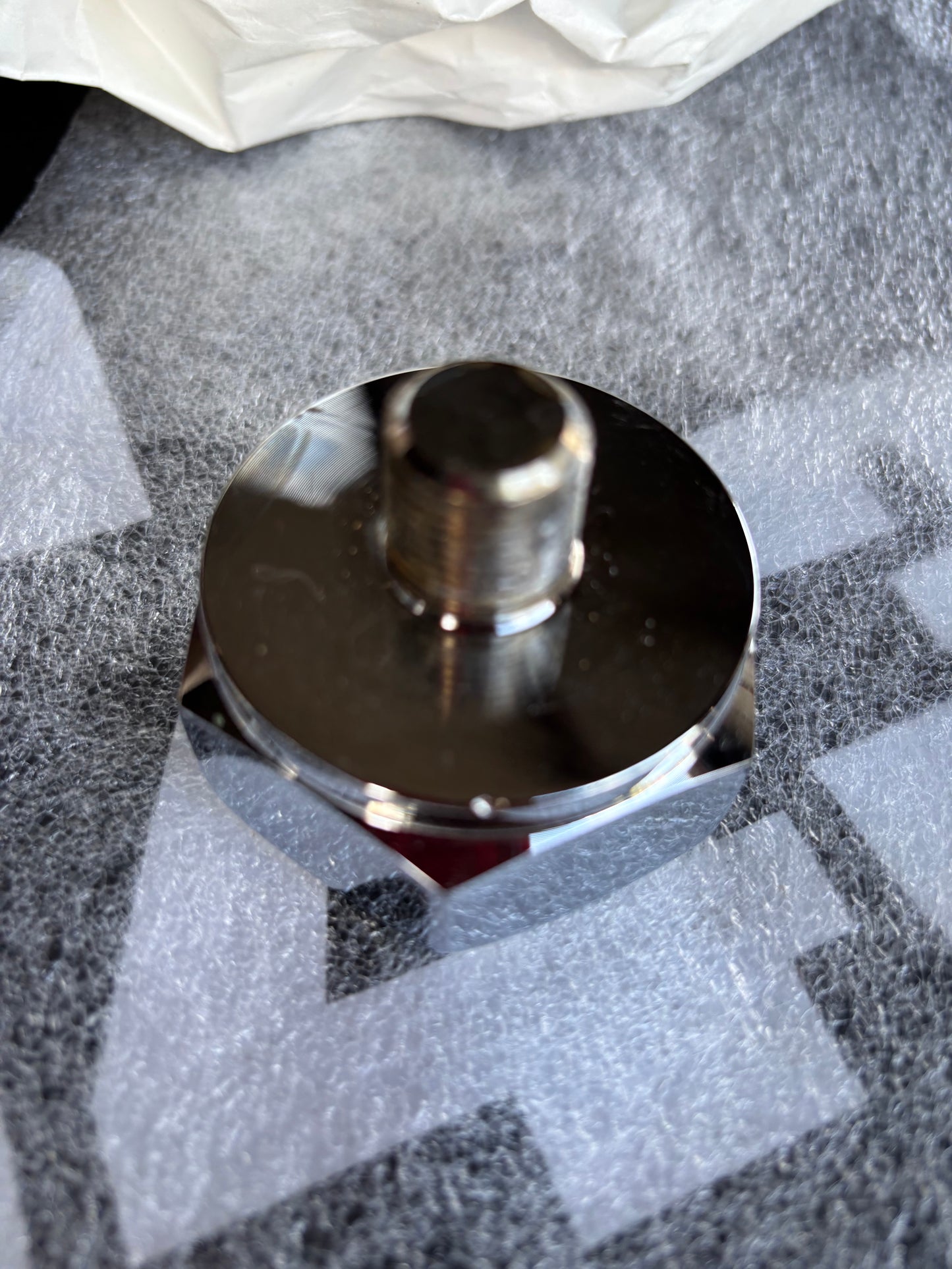 Large DT Tank plug chrome