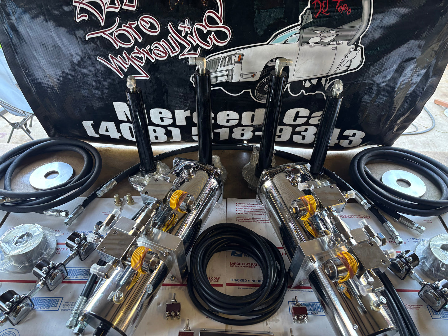2 pump complete coil over set up