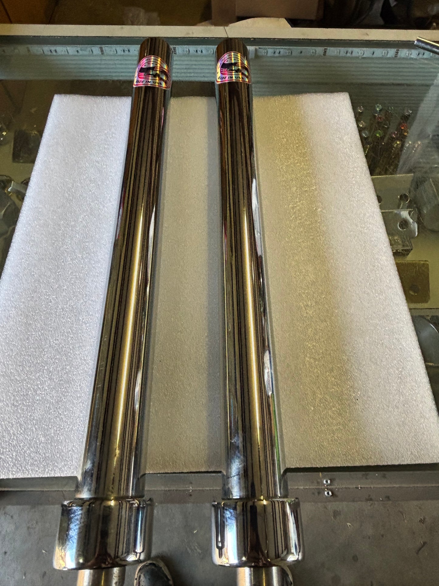 16” USA Chrome Cylinders
