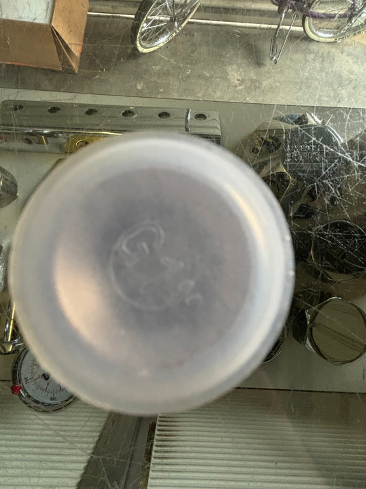 1” x 1” chrome fitting straight