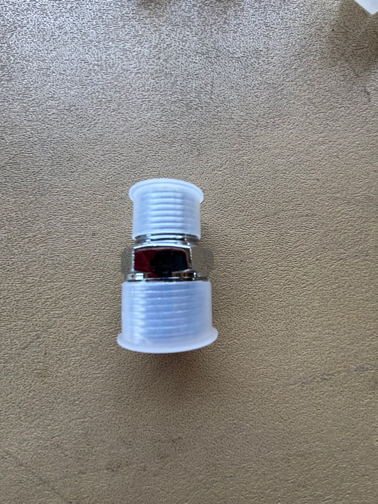 3/4x1/2 chrome fitting straight