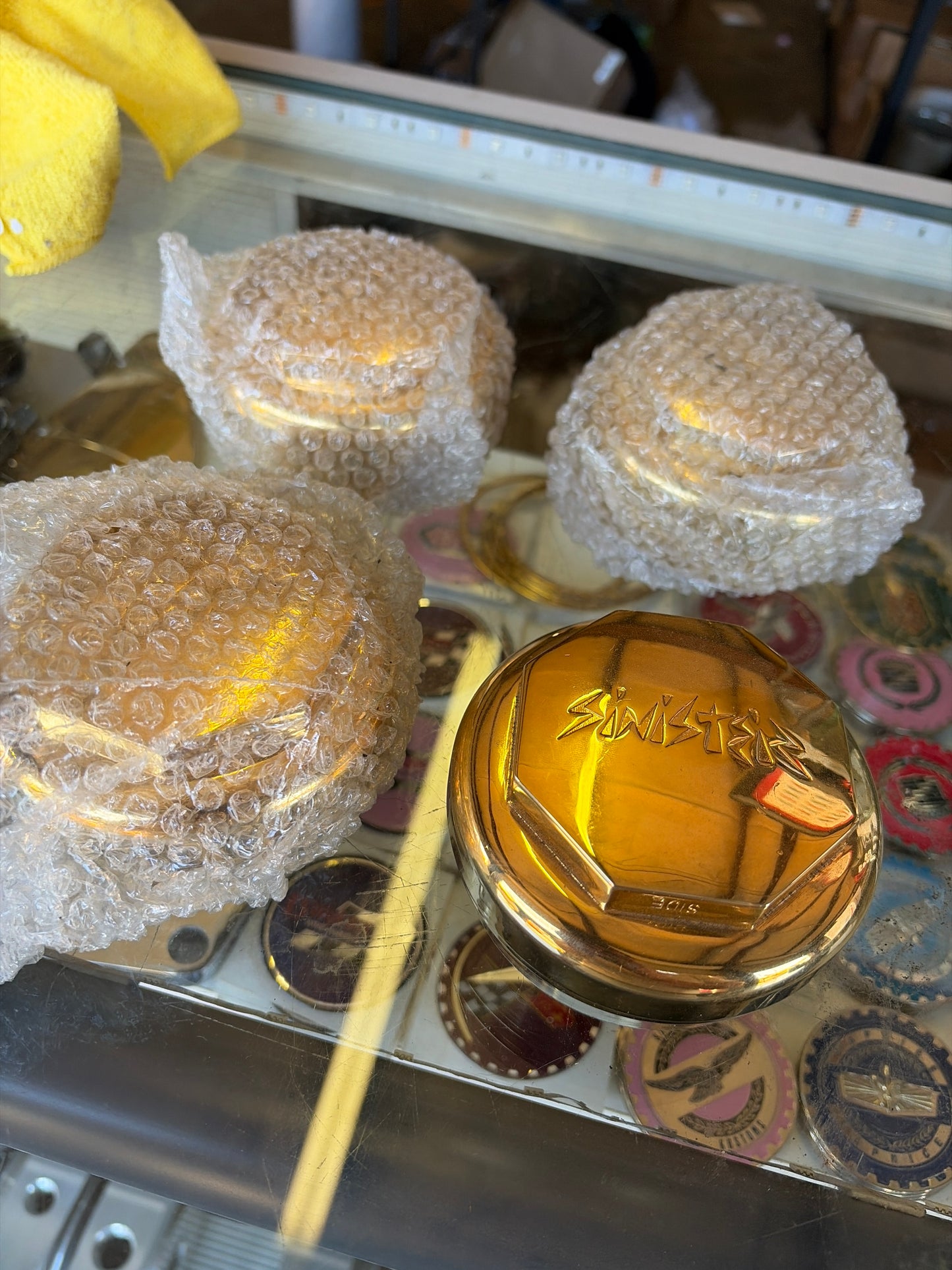 Sinister Gold plated Octagon Knock off