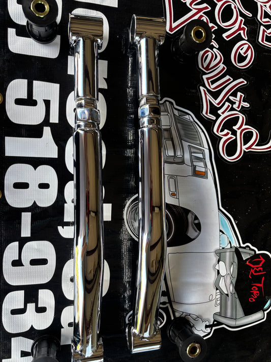 1 pr G Body  Chrome adjustable lower trailing arms