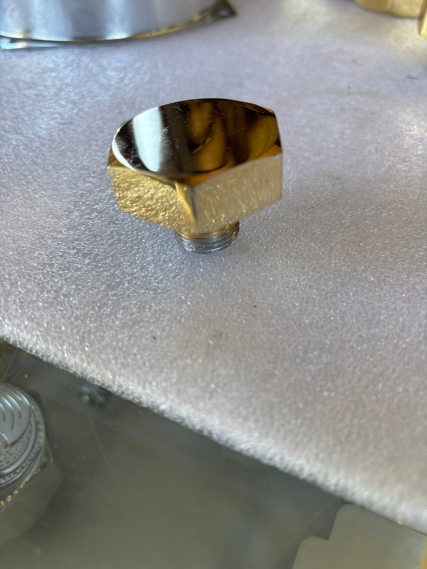 Large Hex lowrider Tank Plug