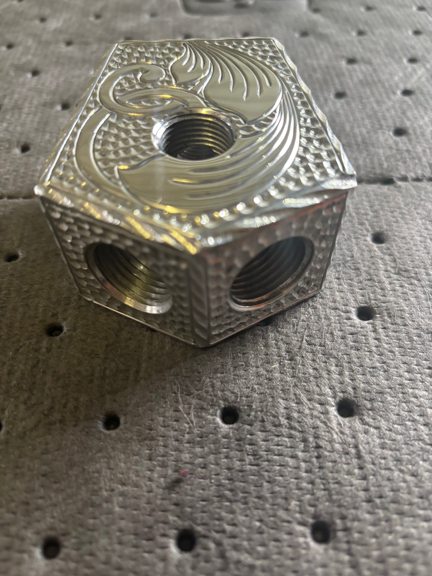 Fully engraved 1/2 Y Block