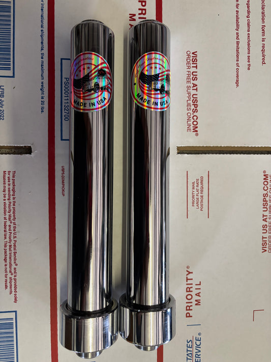 8” cylinders 3/8 port USA chrome