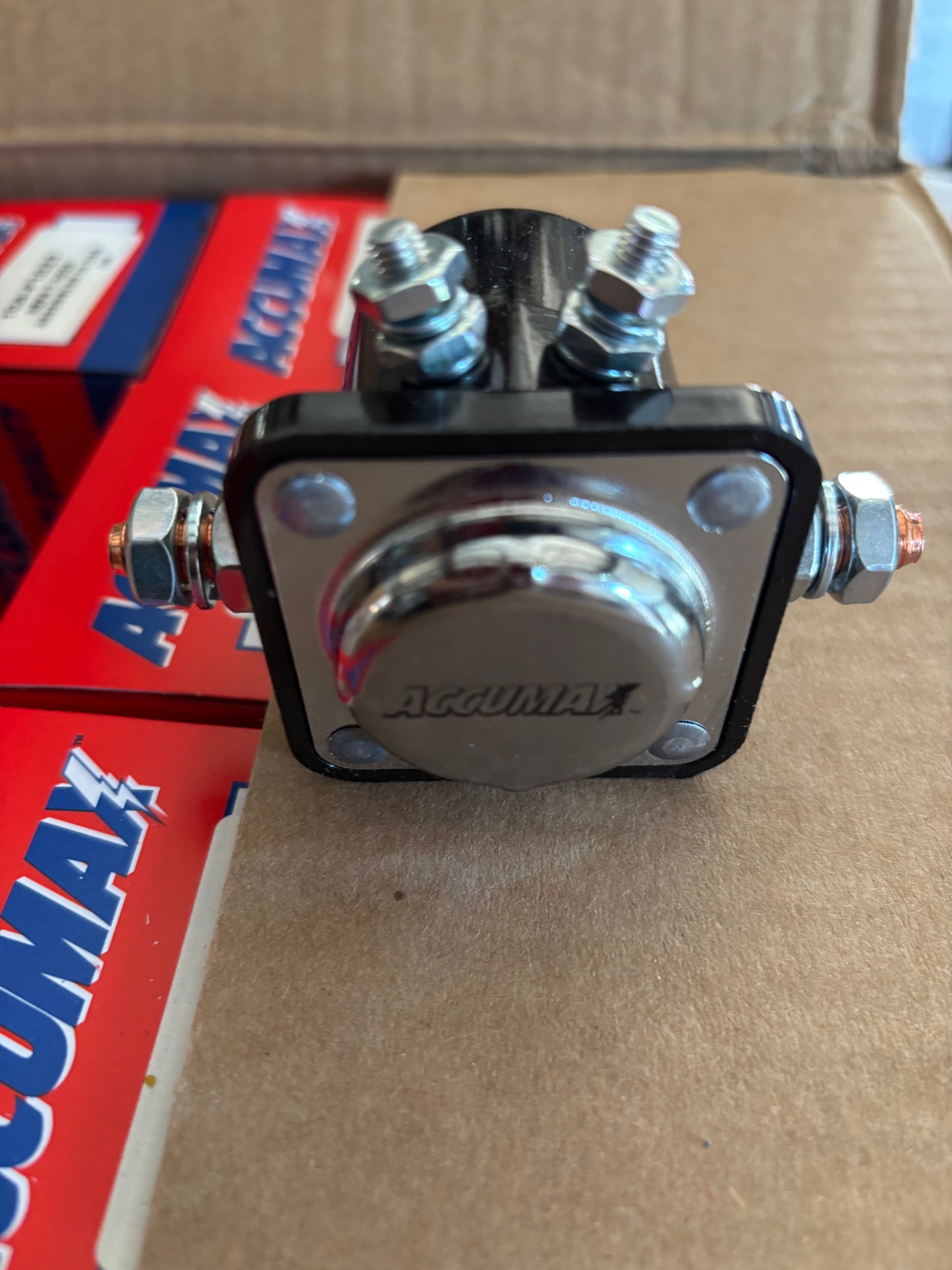 Accumax double post solenoid