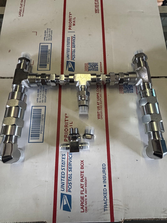 3/4” Stuuchi Double Pump Pressure Kit